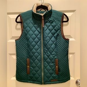 Women’s G.H. Bass Quilted Vest, Size Small